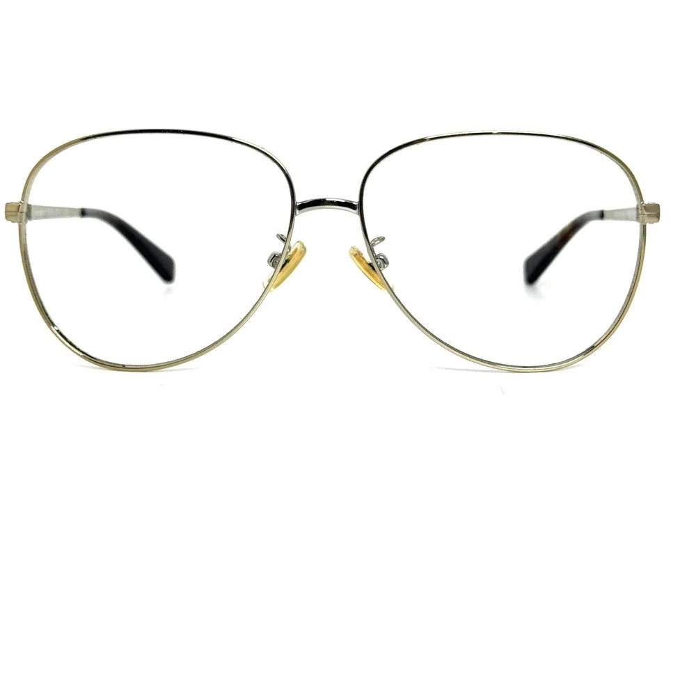Coach HC7094 900574 Gold Aviator Brown‎ Gradient 60mm Non-Polarized H17288